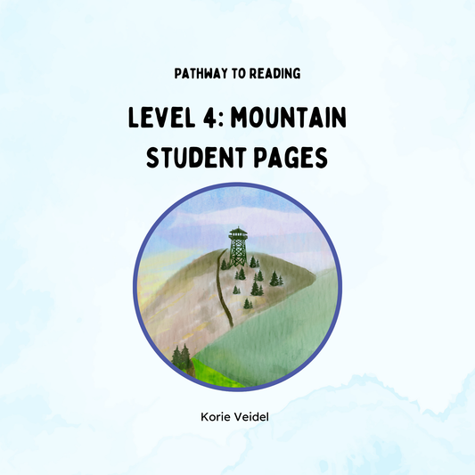 Pathway to Reading- Level 6: Mountain Student Pages